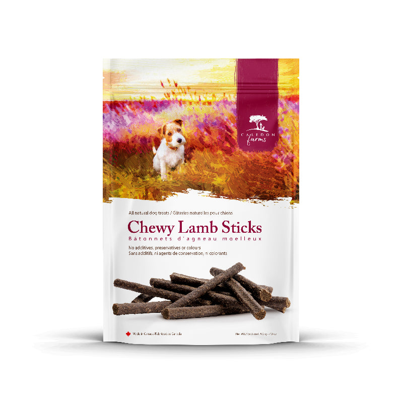 Caledon Farms Chewy Sticks for Dogs - Lamb - 220g