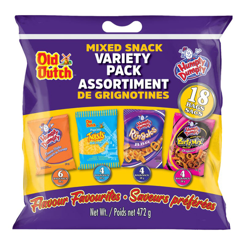 Old Dutch Snack Mix - 18's - 472g