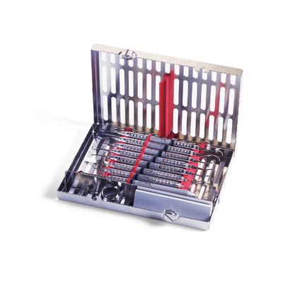 IMS® Signature Series® Exam Cassettes – 5 Instrument Capacity, 3" x 8" x 1.25" - Red | Clearance