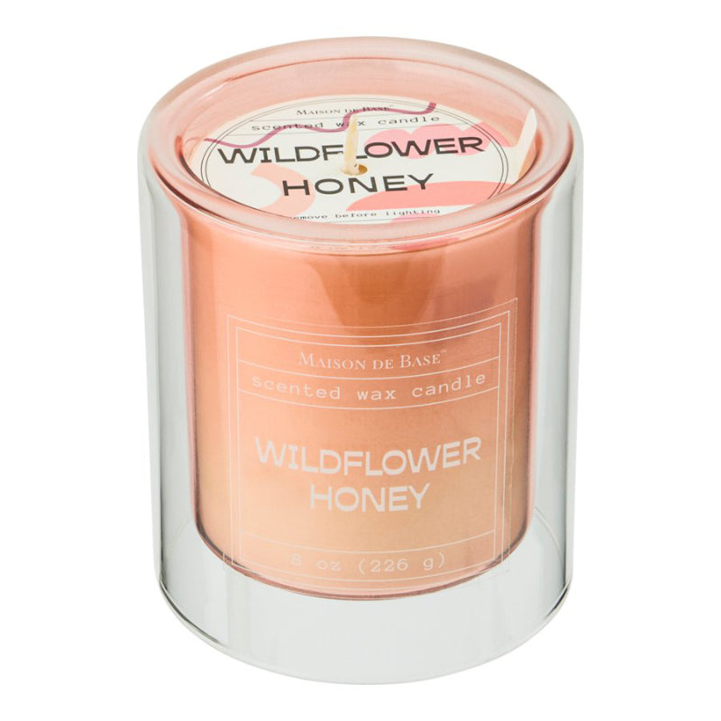 Maison De Base Candle Glass - Wild Flower Honey - 226g