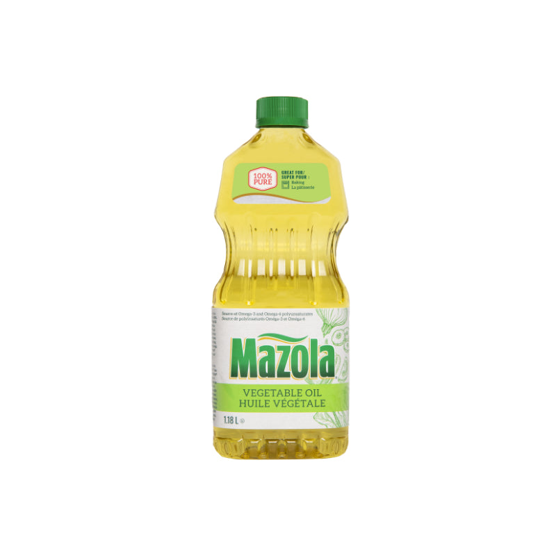 Mazola 100% Pure Vegetable Oil - 1.18L