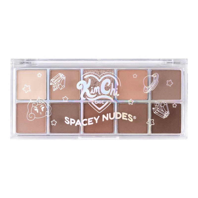 KimChi Chic Beauty Spacey Nudes Eyeshadow Palette - Meta What? (01) - 10 colors