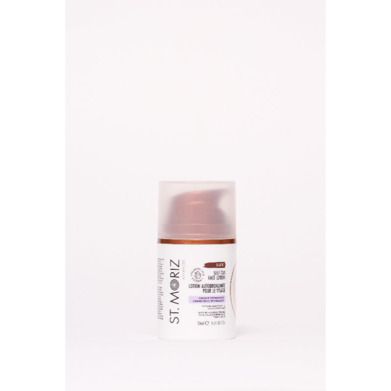 St Moriz Advanced Colour Correct Self-Tan Face Lotion - Dark - 50ml