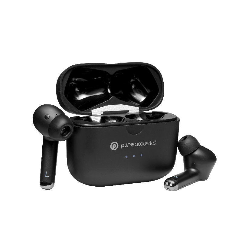 Pure Acoustics Bluetooth Headphones - Black - CLARITY LITE