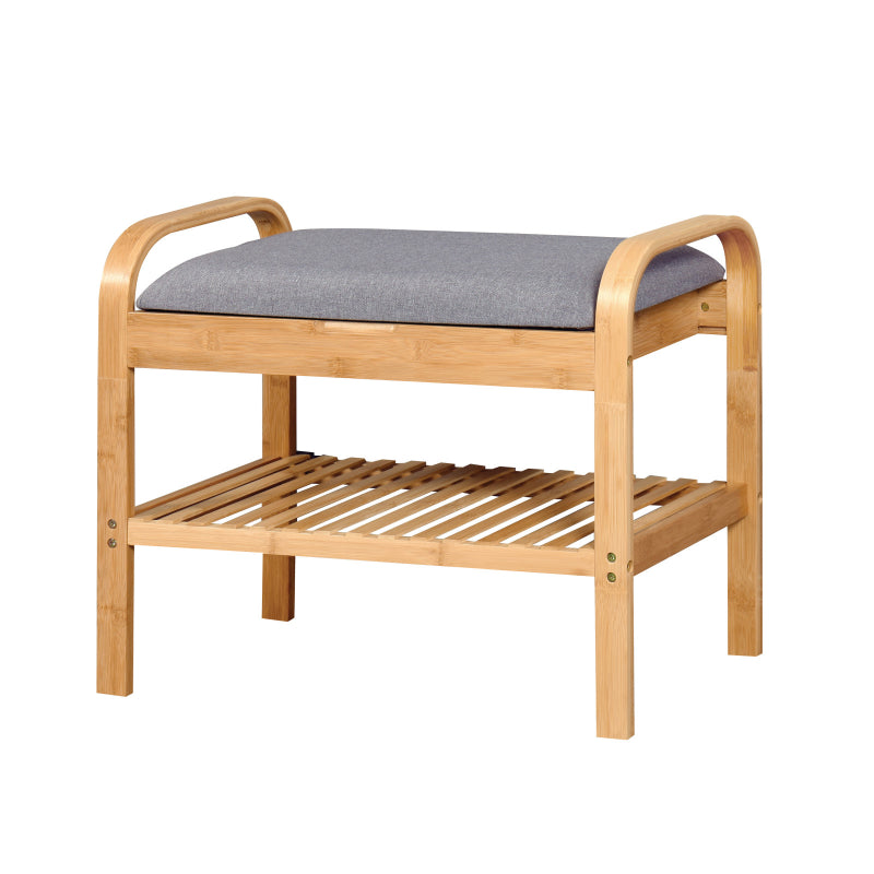 Collection by London Drugs Bamboo Hallway Bench - 60x33x50cm