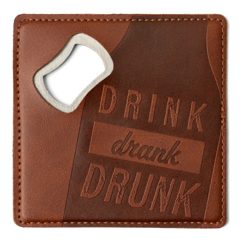 Brodeo Drive Pour Decisions Bottle Opener Coaster - Drink Drank Drunk