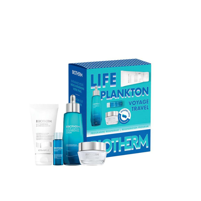 Biotherm Life Plankton Regeneration Program Skin Care Gift Set - 4 piece