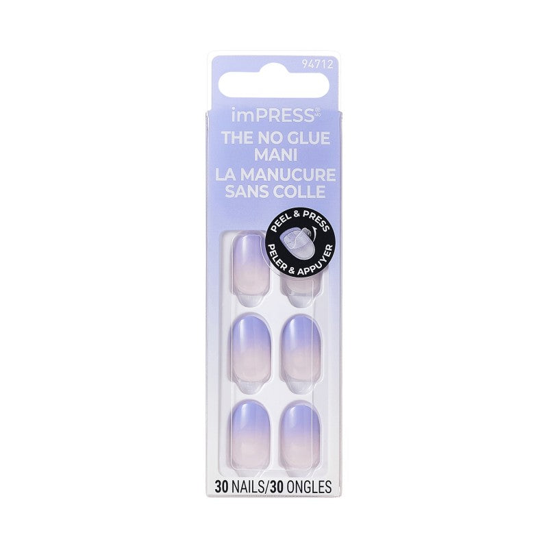 ImPRESS The No Glue Mani False Nails Kit - Short - Oval - Friendzone - 30's