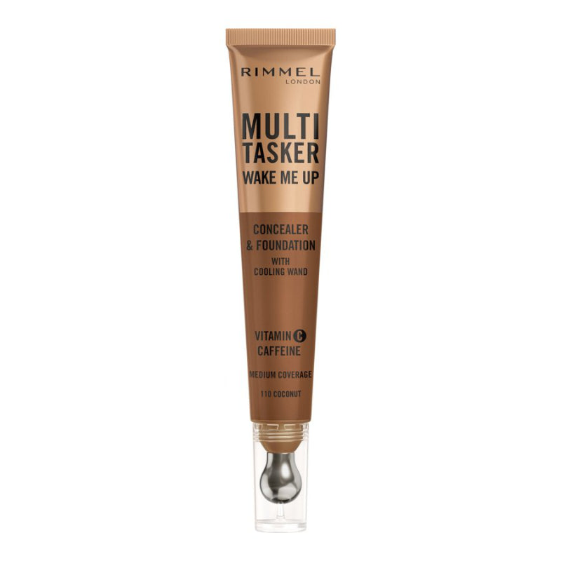 Rimmel London Multi Tasker Wake Me Up Concealer &amp; Foundation - Warm Coconut (110)