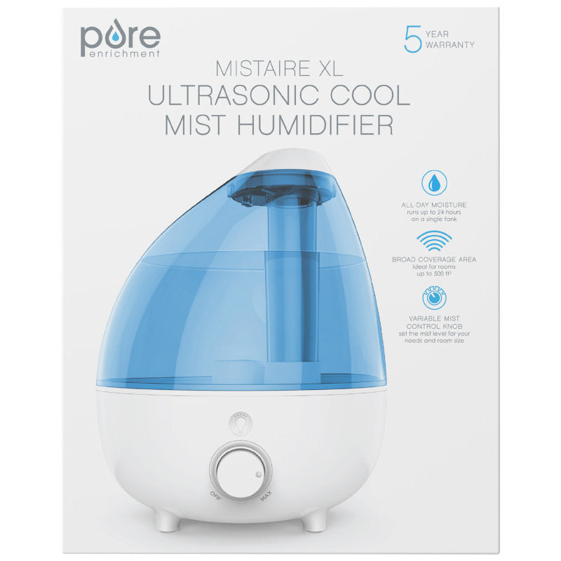 Pure Mistaire Ultrasonic Humidifier - XL - White - PEHUMLRG-RT1