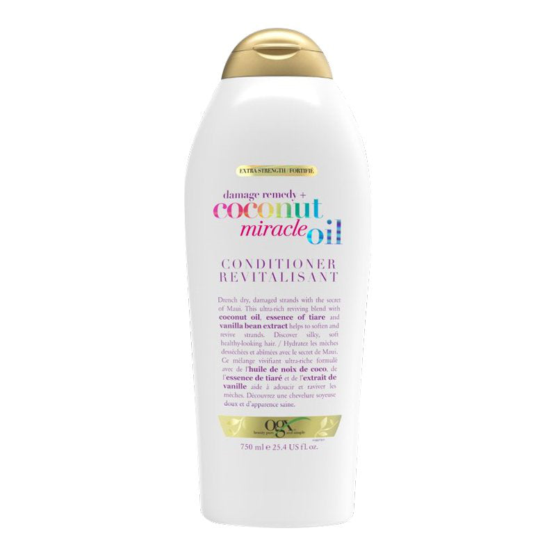 OGX Extra Strength Damage Remedy + Coconut Miracle Oil Conditioner - 750ml