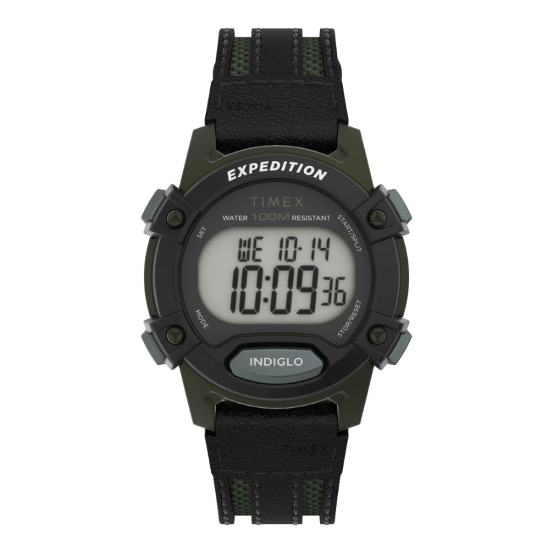 Timex Expedition CAT 5 Wristwatch - Black/Green - TW4B287009J