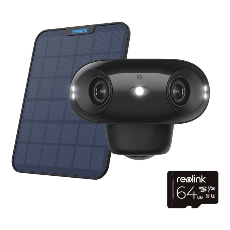 Reolink Argus 4 PRO 4K Wi-Fi Surveillance Camera with Reolink Solar Panel 2 - BWB4K01SP64