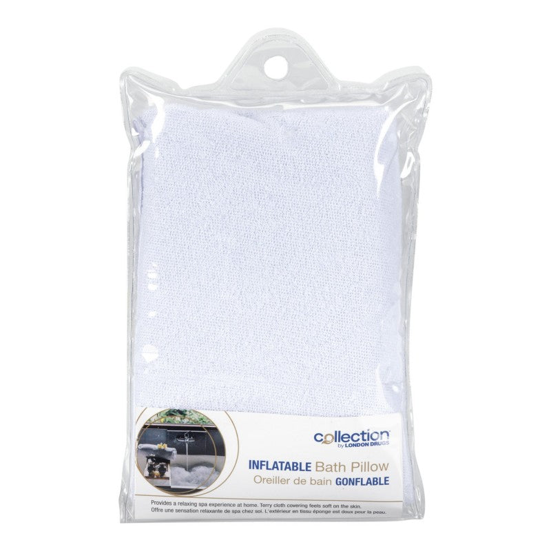 Collection by London Drugs Inflatable Bath Pillow - White