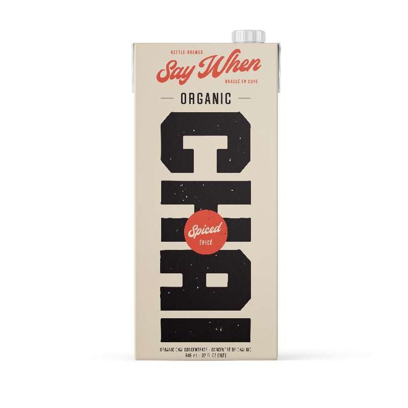 Say When Organic Spiced Chai - 946ml