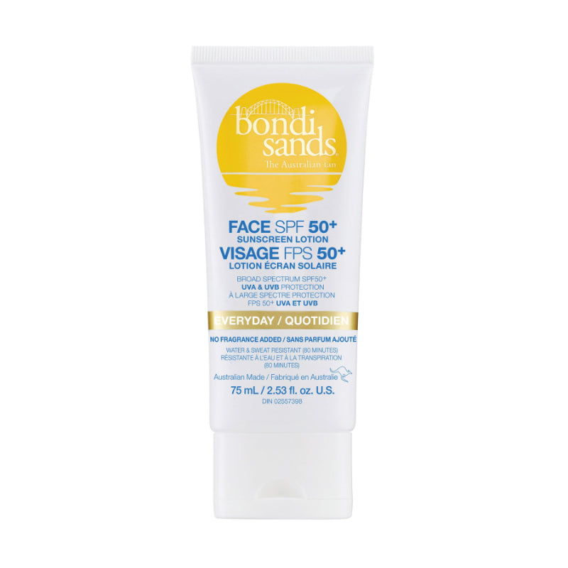 Bondi Sands Everyday Face Sunscreen Lotion - SPF 50+ - 75ml