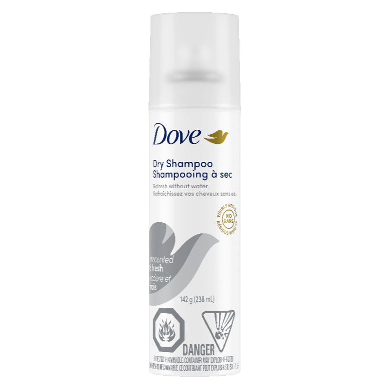 Dove Dry Shampoo - Unscented - 142g
