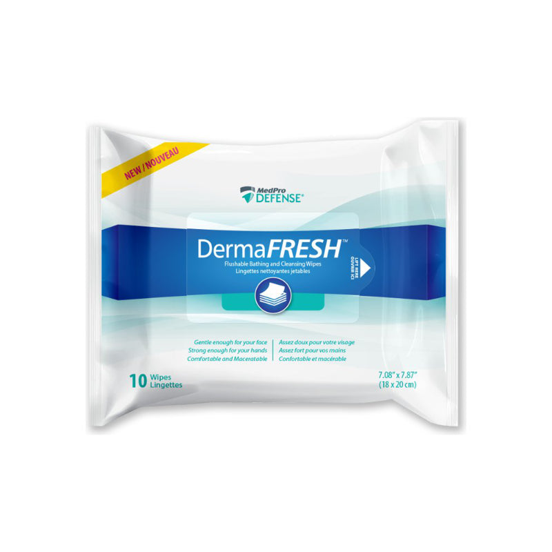 Dermafresh MedPro Defense Cleaning Wipes - 10's