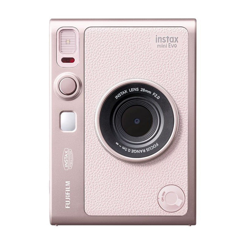 Fujifilm Instax Mini Evo Compact Digital Camera with Instant Photo Printer - Gentle Rose - 600024654