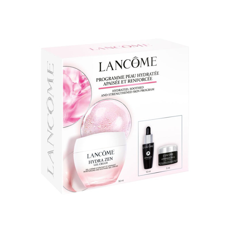 Lancome Hydra Zen Hydrated, Soothed and Strengthened Skin Program Skin Care Gift Set - 3 piece