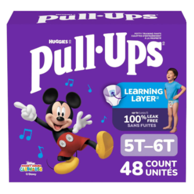 Huggies Pull-Ups Boy's Training Pants - Size 5T/6T - 48's