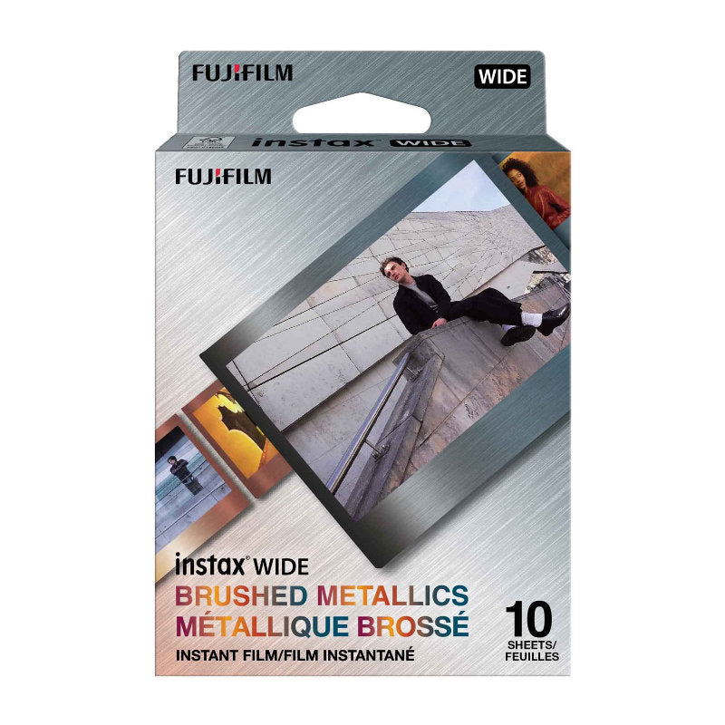 Fujifilm Instax Wide Photo Paper - Brushed Metallic - 600024269