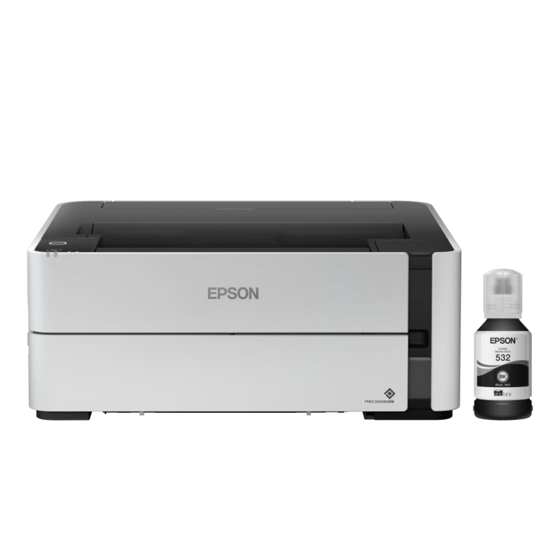 Epson EcoTank M1170 Wireless Black and White Ink-Jet Printer - C11CH44201