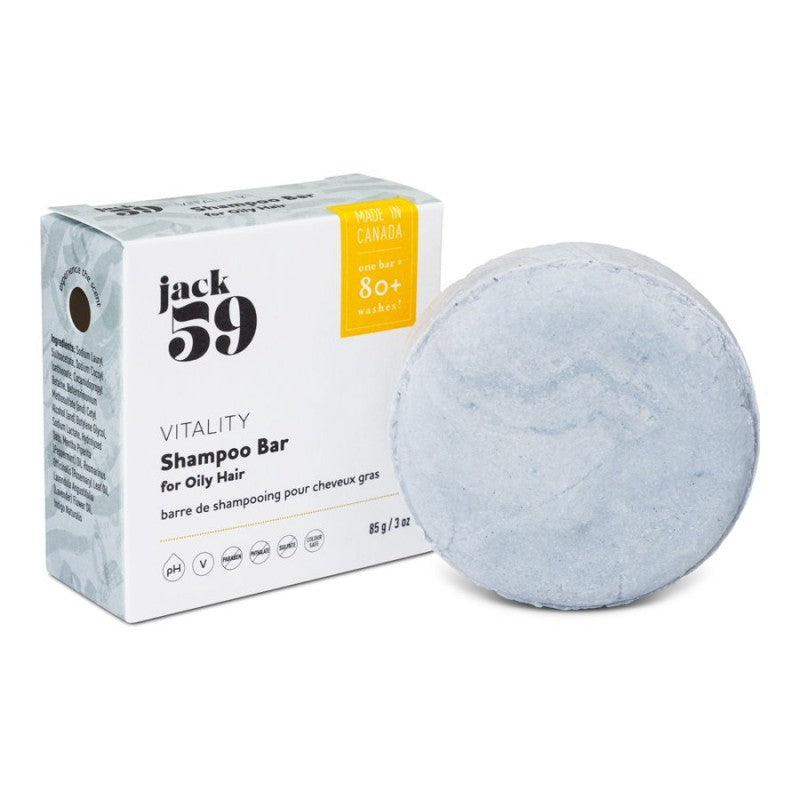 Jack59 Vitality Shampoo Bar - 85g