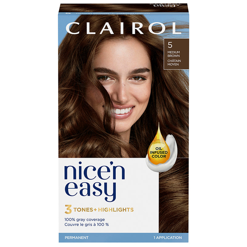 Clairol Nice N Easy Colour - Medium Brown 5
