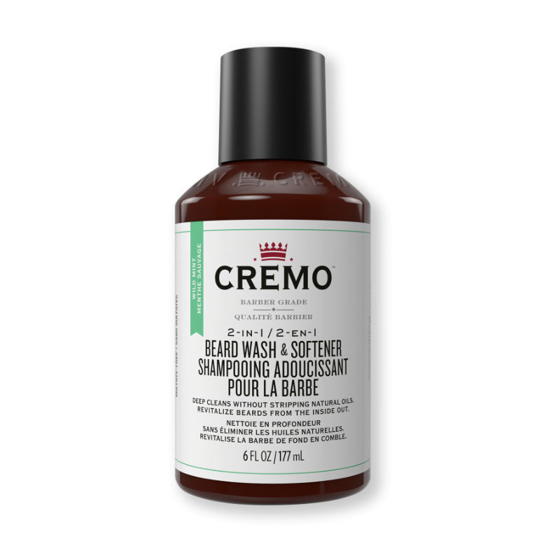 Cremo Astonishingly Superior 2-In-1 Beard Wash & Softener - 177ml