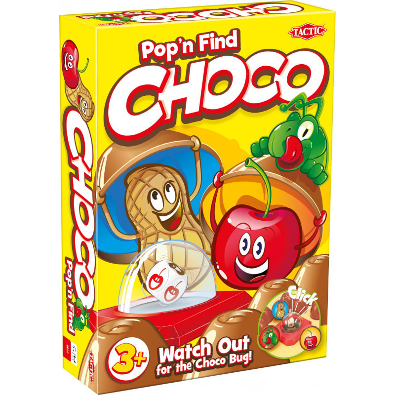 Tactic Pop'n Find Choco Board Game