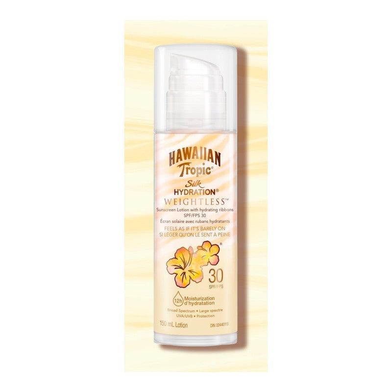Hawaiian Tropic Silk Hydration Weightless Sunscreen Lotion - SPF 30 - 150ml