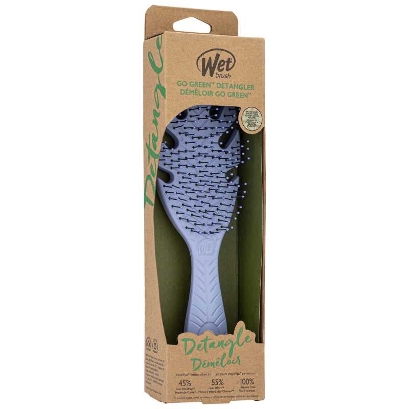 Wet Brush Go Green Detangler Hairbrush- Green