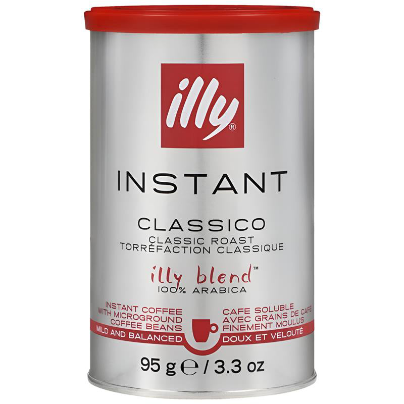 Illy Classico Classic Roast Instant Coffee 100% Arabica - 95g