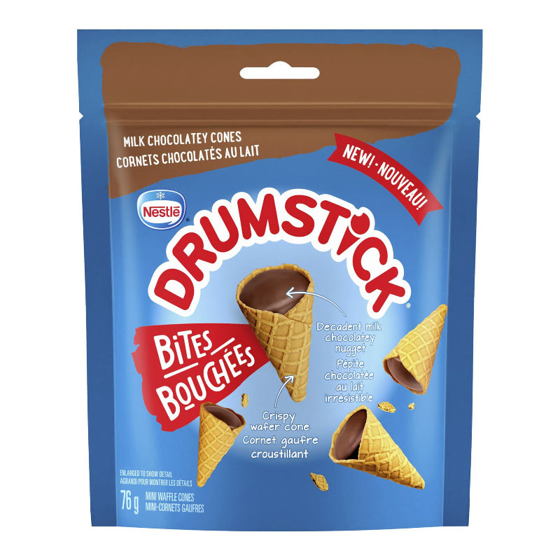 Nestle Drumstick Waffle Cones - Milk Chocolate - 76g
