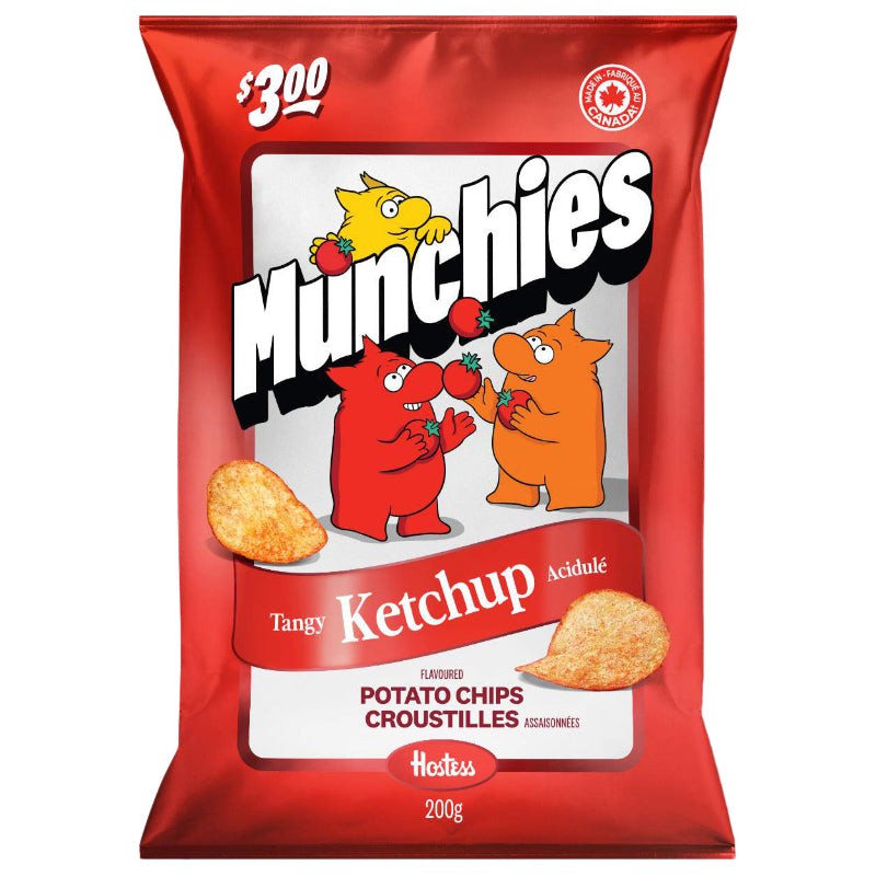 Munchies Flavoured Potato Chips - Tangy Ketchup - 200g