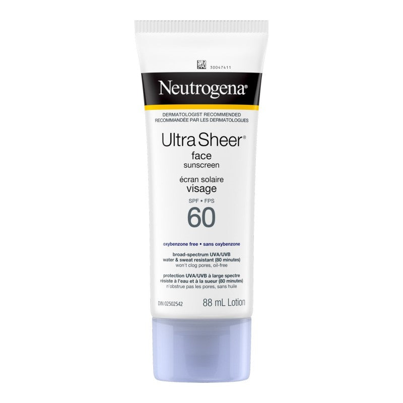 Neutrogena Ultra Sheer Dry Touch Face Sunscreen Lotion - SPF 60 - 88ml