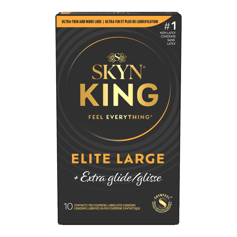 SKYN Feel Everything King Extra Glide Condoms - Elite Large - 10's