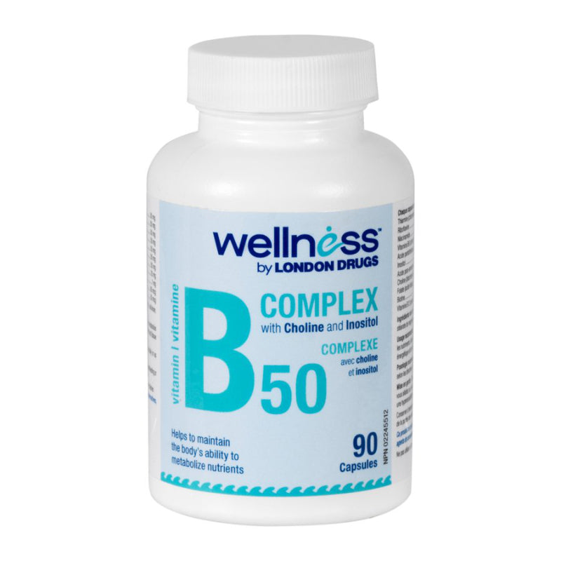 Wellness Vitamin B 50 Complex - 90's