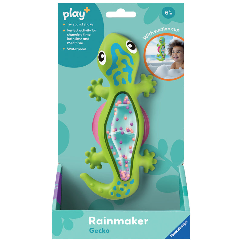 Ravensburger Play+ Rainmaker Shake and Twist Gecko with Suction Cup
