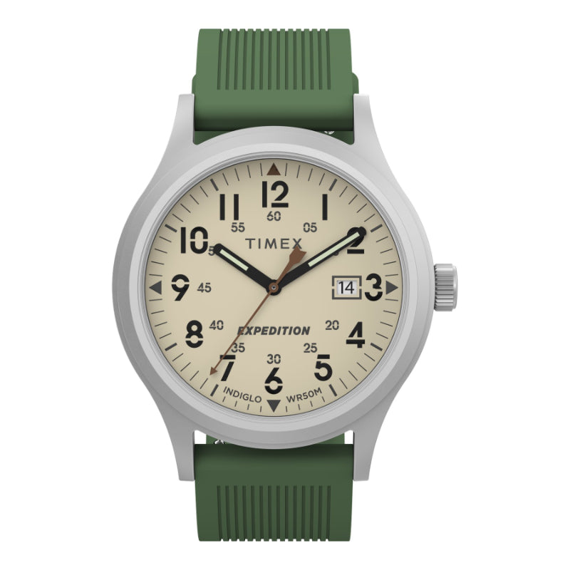 Timex Expedition Scout Wristwatch - Steel / Natural - TW4B301009J