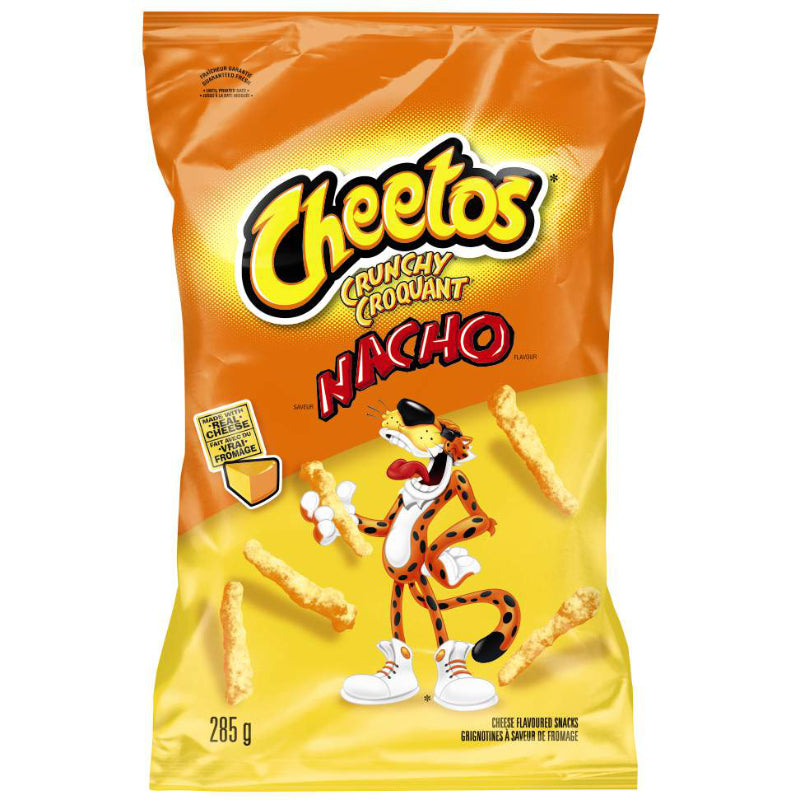Cheetos Nacho Crunchy Cheese Flavoured snacks - 285g