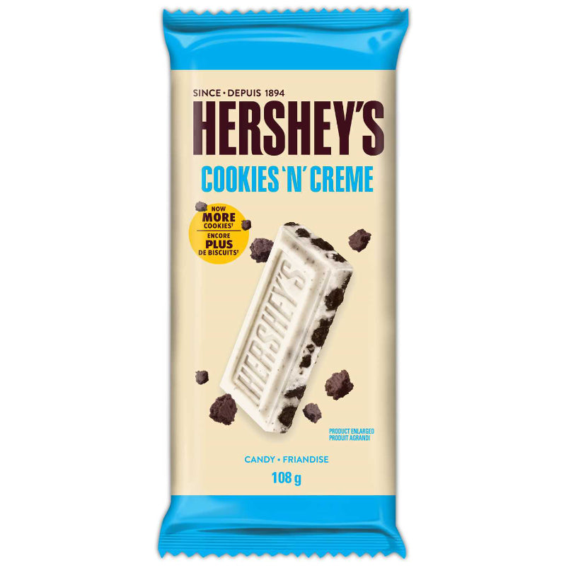 Hershey's Cookie 'N' Creme Chocolate Bar - 108g
