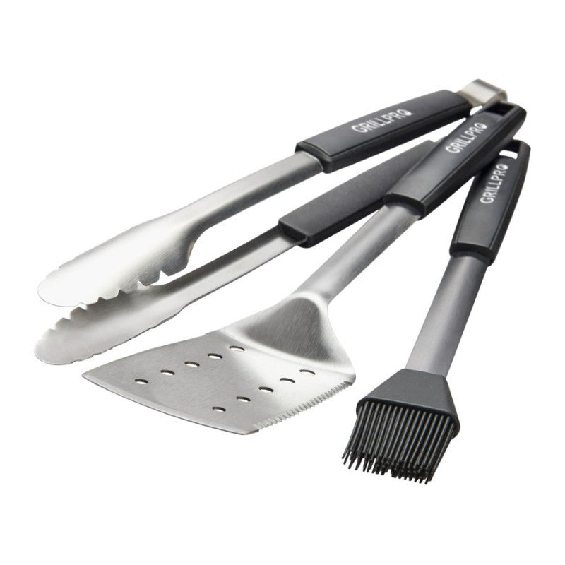 GrillPro Deluxe Barbecue Utensils Set - 3 piece