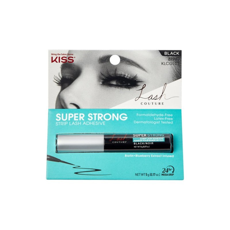 KISS Lash Couture Super Strong Strip Lash Adhesive - Black
