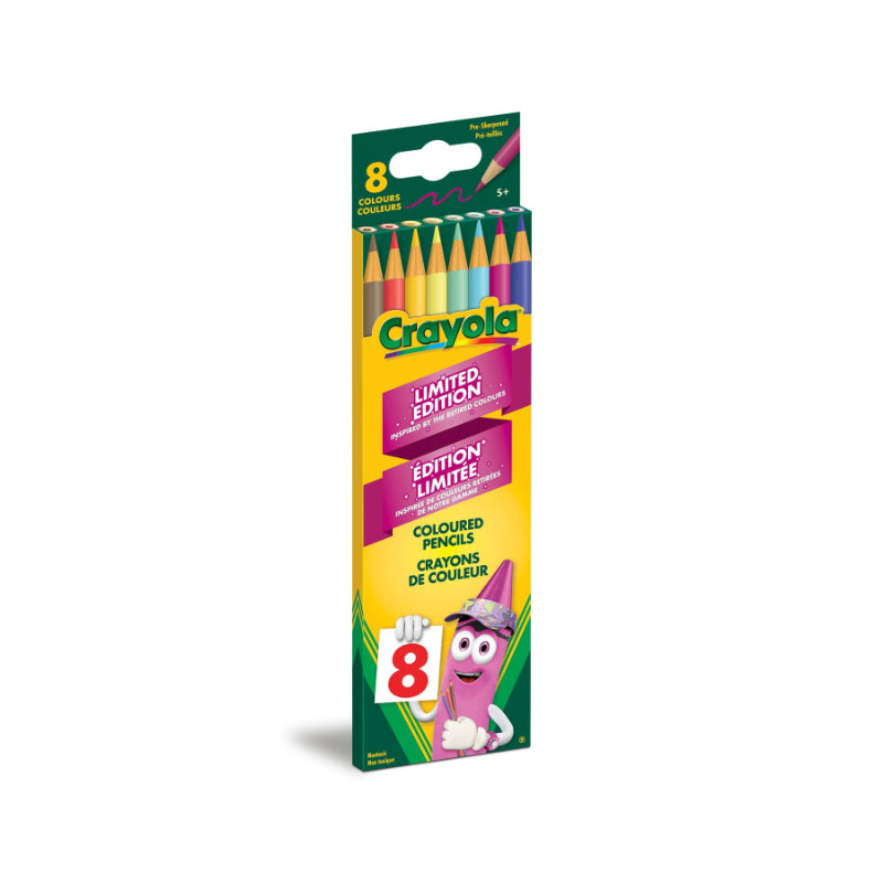 Crayola Limited Edition Inspired by the Retired Colours Pencils - 8's