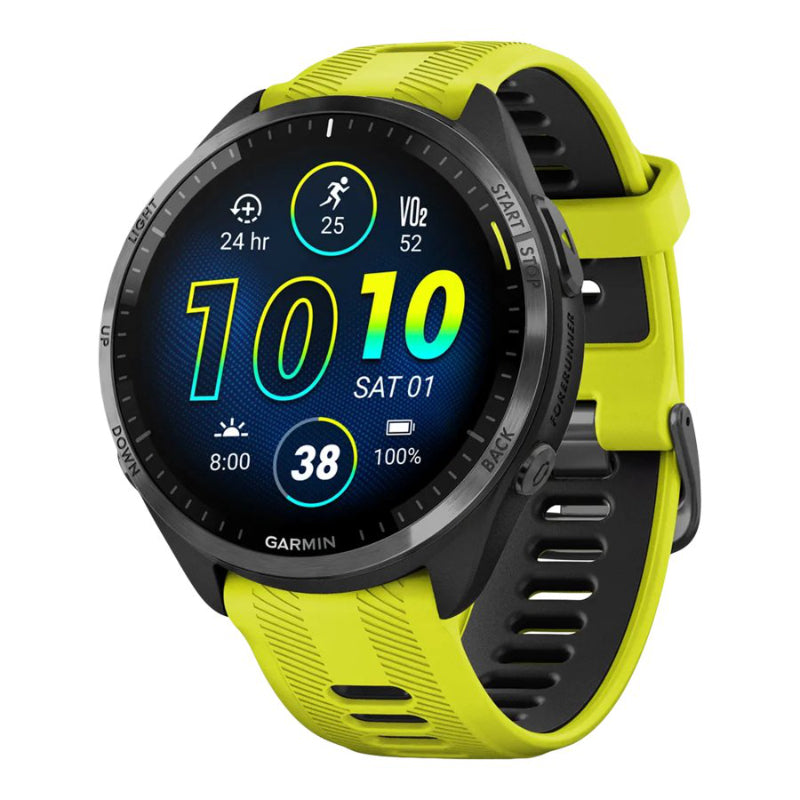 Garmin Forerunner 965 Smartwatch - Amp Yellow/Black - 010-02809-02