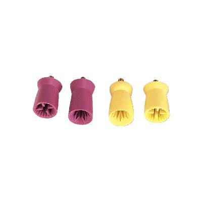 Liberty® Prophy Cups – Screw Type, 4 Web, Soft, Rose, 144/Pkg