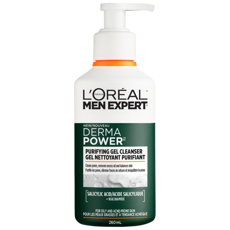 L'Oreal Paris Men Expert Derma Power Purifying Gel Cleanser - 260ml