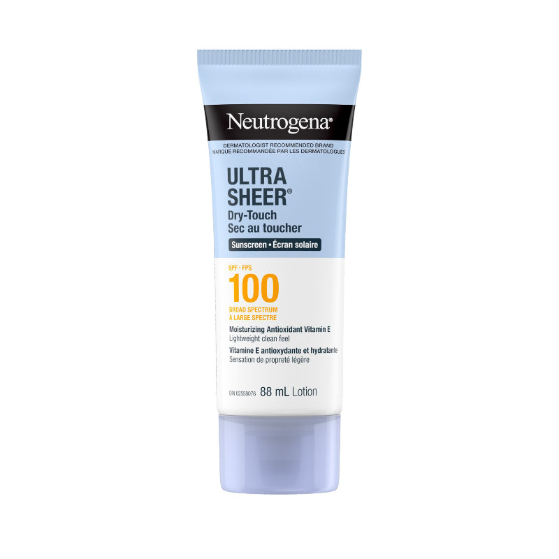 Neutrogena Ultra Sheer Sunscreen Lotion - SPF 100 - 88ml